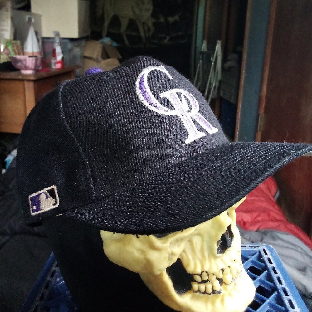 Vintage Sports Specialties Side Logo Colorado Rockies Hat Cap Fitted